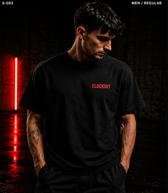 MEN ESSENTIAL TEE vista frontal