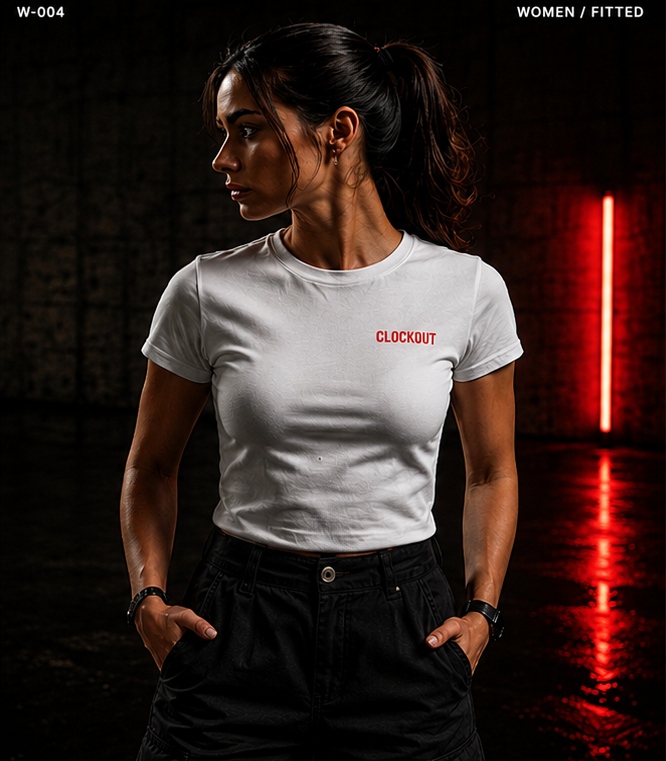 WOMEN ESSENTIAL TEE vista frontal