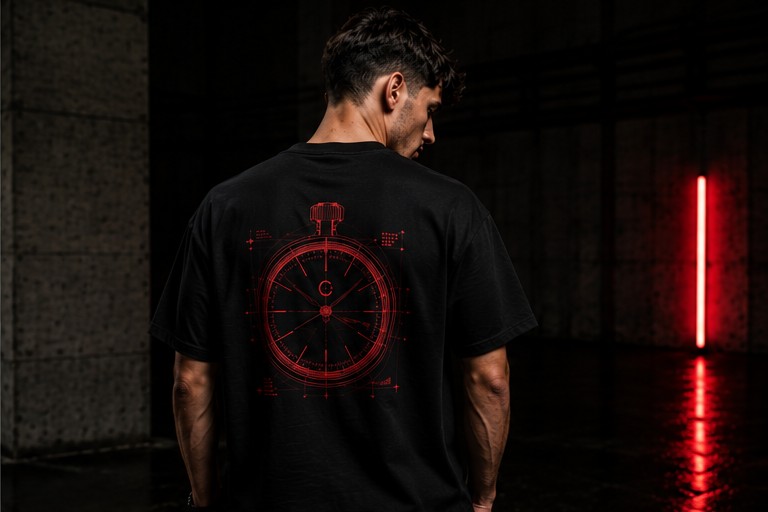 MEN ESSENTIAL TEE espalda