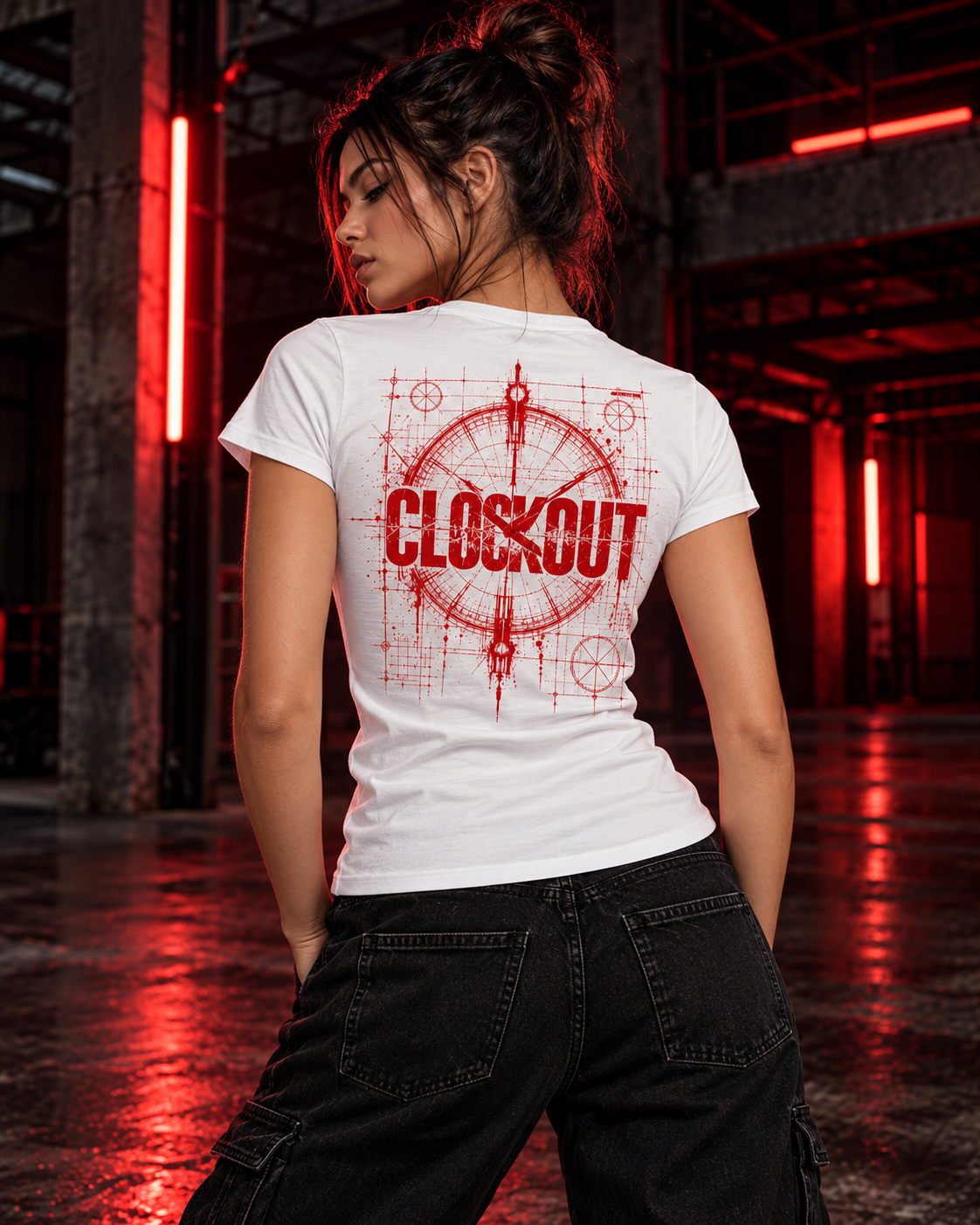 WOMEN ESSENTIAL TEE espalda